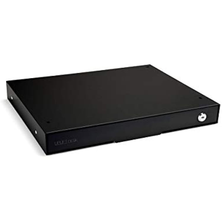 Slim Under Desk Storage Drawer Black by UPLIFT Desk
