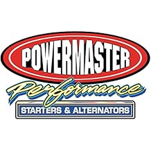 Powermaster - Alt GM CS144 Chrome 200A 6 grv Pulley/Baffle Str MTG Unthreaded MTG Ear 1-Wire or OE Hookup