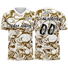 Custom T-Shirts for Sports Fans, Personalized Name and Number Designs, Adult and Kids Sizes