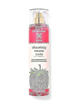 Bath &amp;amp;amp; Body Works Strawberry Pound Cake Signature Collection Fragrance Mist 8 Fl Oz Strawberry Pound Cake